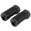 Gorgeri Motorcycle Front Foot Peg Plate Footrest Rubber Pad Grip Cover H125cc CG 125