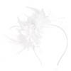Wedding Elegant Women Headband Hair Accessories Feather Fascinator Hat