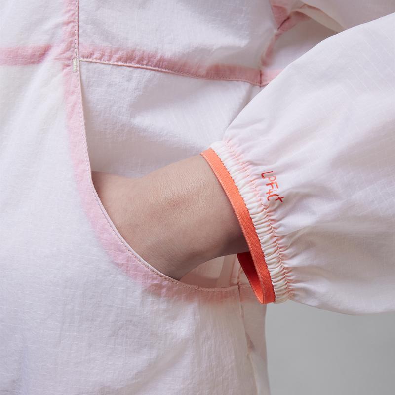 Jordan Куртка Легкая Тканая Удобная Простая Длинный Рукав Детские куртки Белая II3556-100