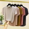 Women's Short Sleeve Modal T-Shirt - Fashionable, Versatile, Slimming Summer Blouse