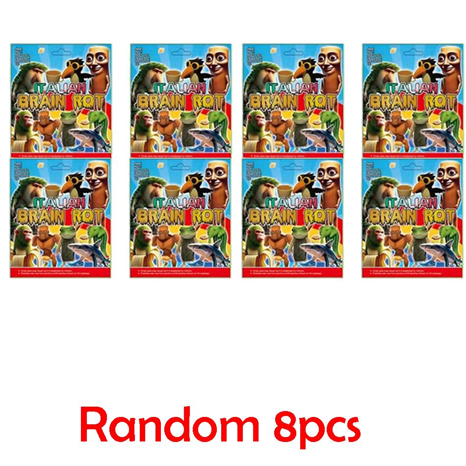 NEW Blind box Italian  Brainrot AI Animals Tung Tung Tung Sahur Figure Tralalelo Tralala Figure Doll  DeskOrnament Gift