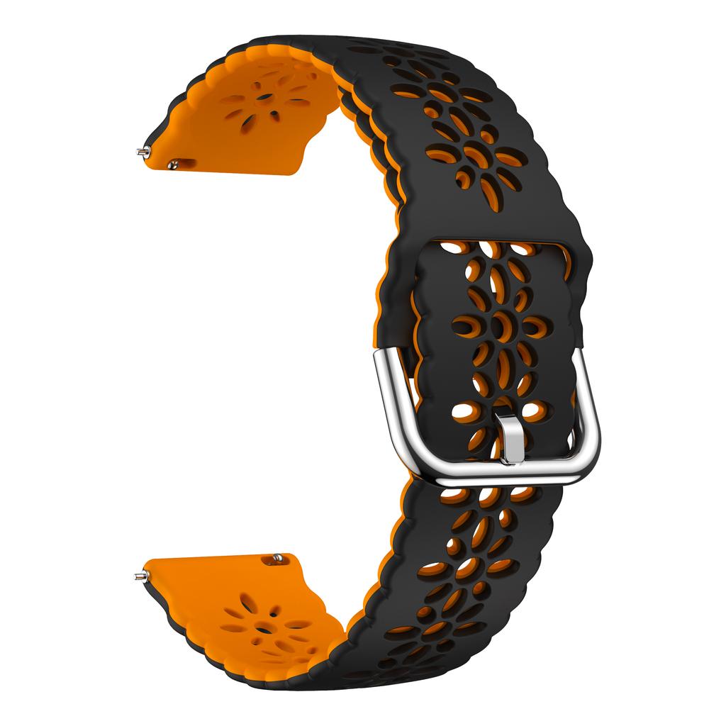 20 мм сменный ремешок для Samsung Galaxy Watch 5 44 мм 40 мм Pro 45 мм/Active 2/Galaxy Watch 4, кружевной силиконовый ремешок для женщин и девушек