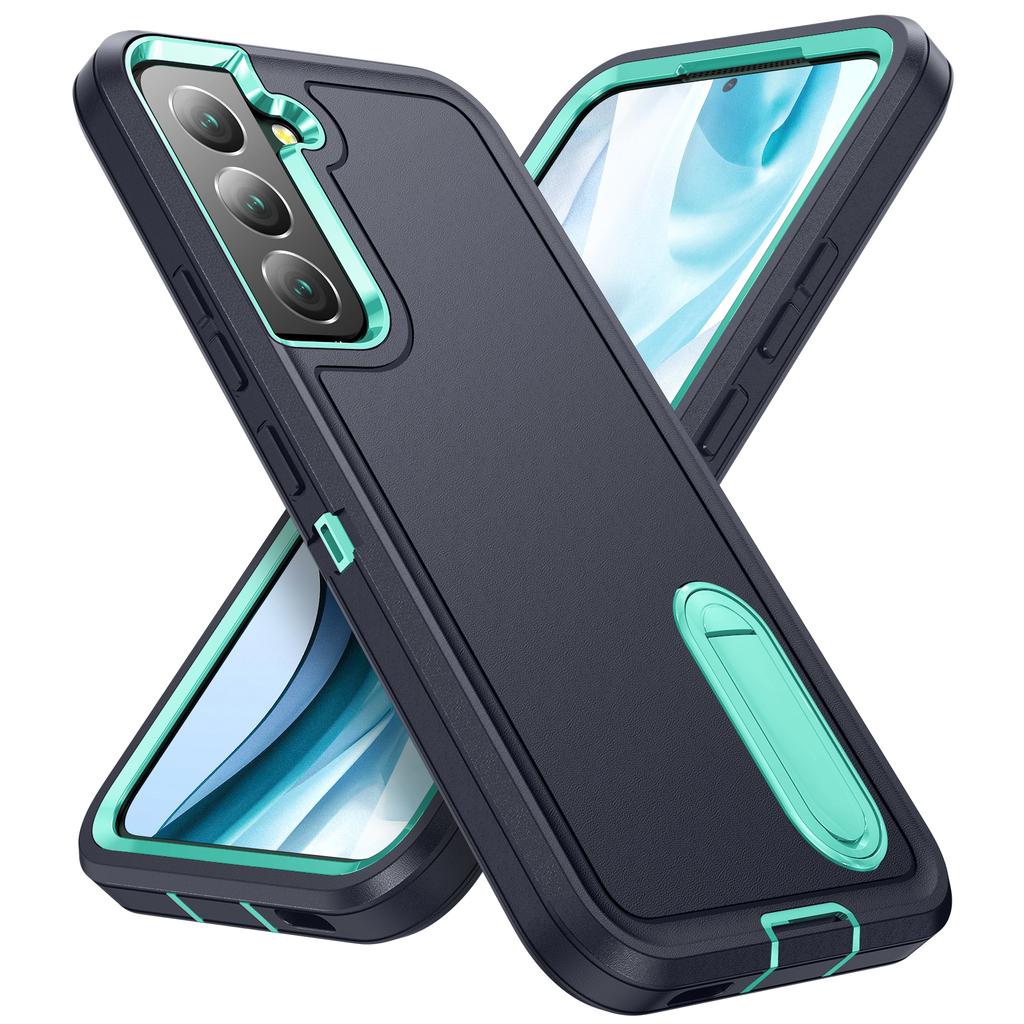 3-в-1 для Samsung Galaxy S22 S23 S24 S25 FE S26 Ultra A17 A16 A15 A56 A36 A26 A54 A14 A53 A13 A06 Ударопрочный чехол повышенной прочности