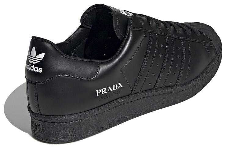 Superstar Prada x Superstar Adidas Originals 'Core Black' FW6679
