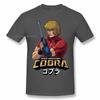 Cobra Space Adventure Retro Vintage Manga T Shirt Oversized Cotton Crewneck Custom Short Sleeve T-shirt