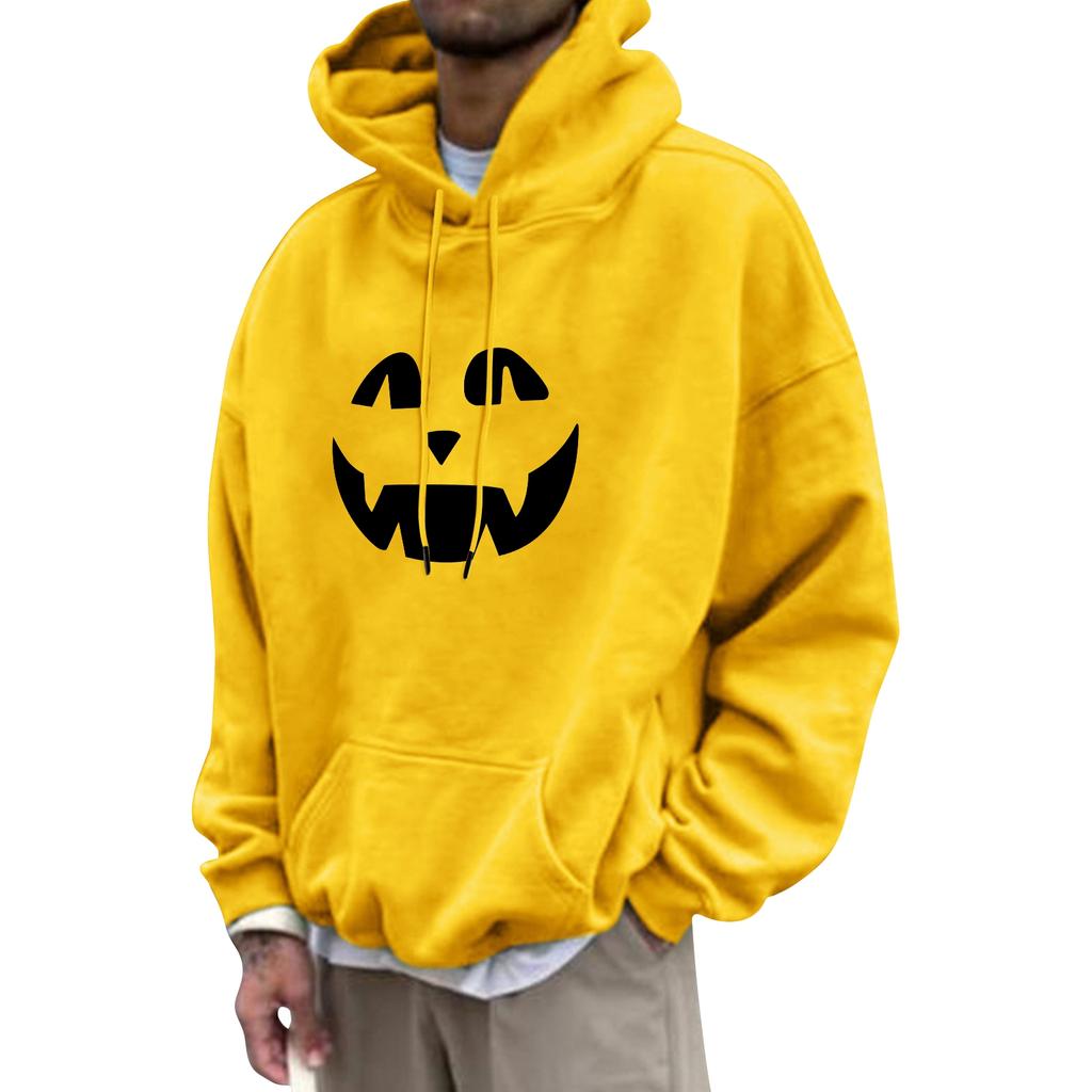 Унисекс Повседневный Модный Топ с Толстовкой на Шнурке и Принтованной Толстовкой