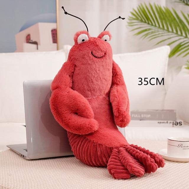 30-60 см Мягкий плюшевый краба, лобстера, игрушки, имитация животных, плюшевые подушки, куклы, мягкие игрушки для детей, подарки на день рождения