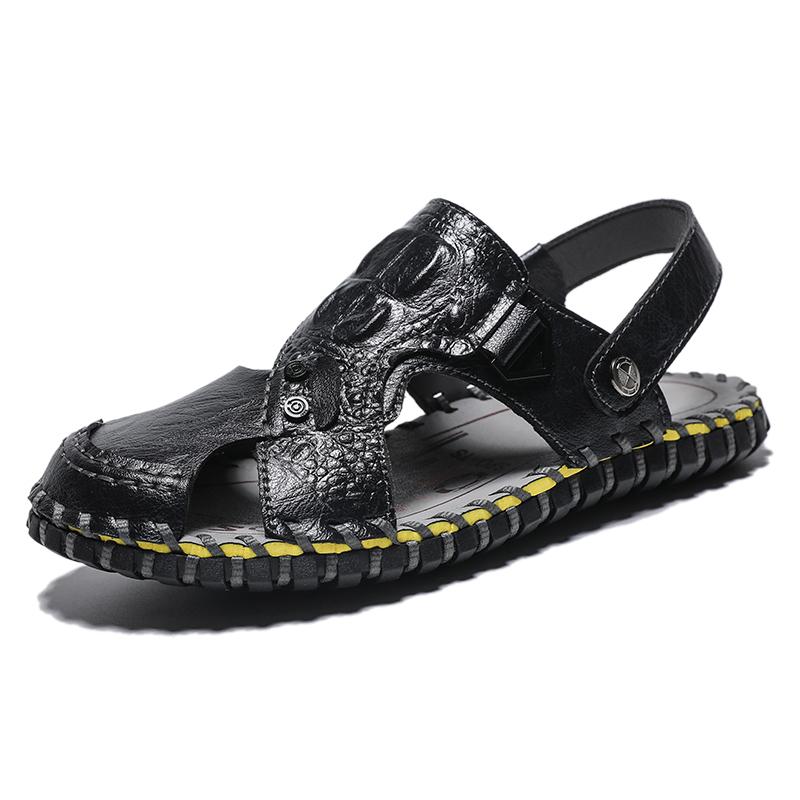 Fashion Summer Hot Selling Men's Beach Casual Shoes Soft Soles Comfortable Handmade Soles Sandals High-quality Camping Shoes for Men's