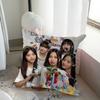 Kpop N-New-jeans Персонализированная наволочка-пыльник для подушки Спальня Детская вечеринка Украшение Наволочка День рождения Детский подарок