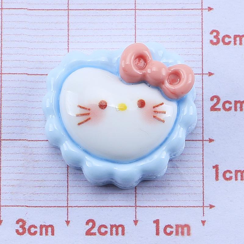 Блестящие милые животные DIY-аксессуары из смолы для чехлов телефонов и заколок для волос