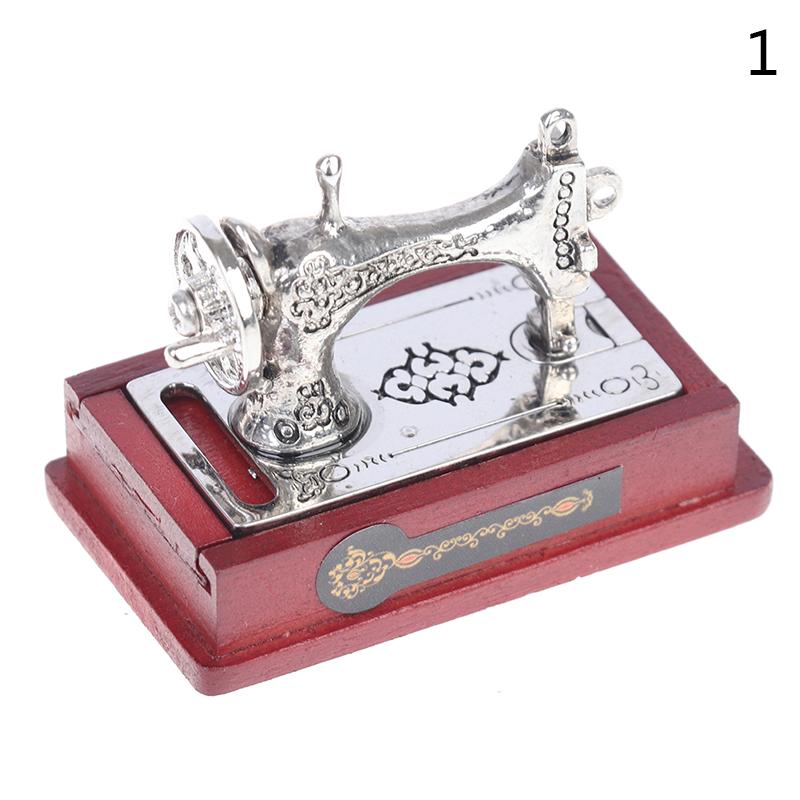 1:12 Dollhouse Miniature Furniture Sewing Machine Tailor Toy Decor Accessories