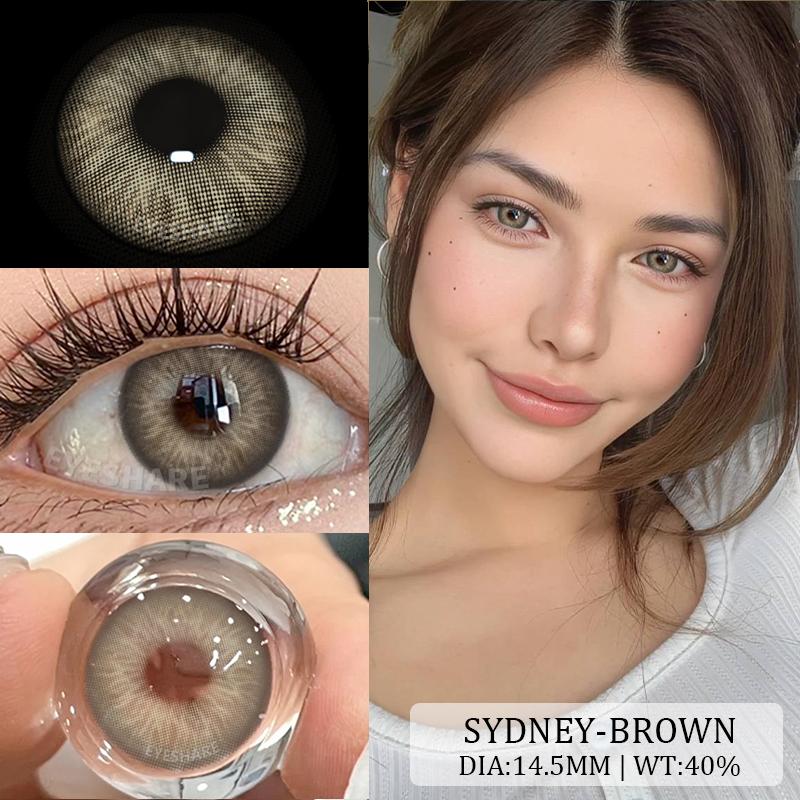 AMARA 2 шт. цветные зрачки для глаз голубые зрачки зеленые высококачественные цветные контактные линзы коричневые натуральные линзы серые линзы для глаз