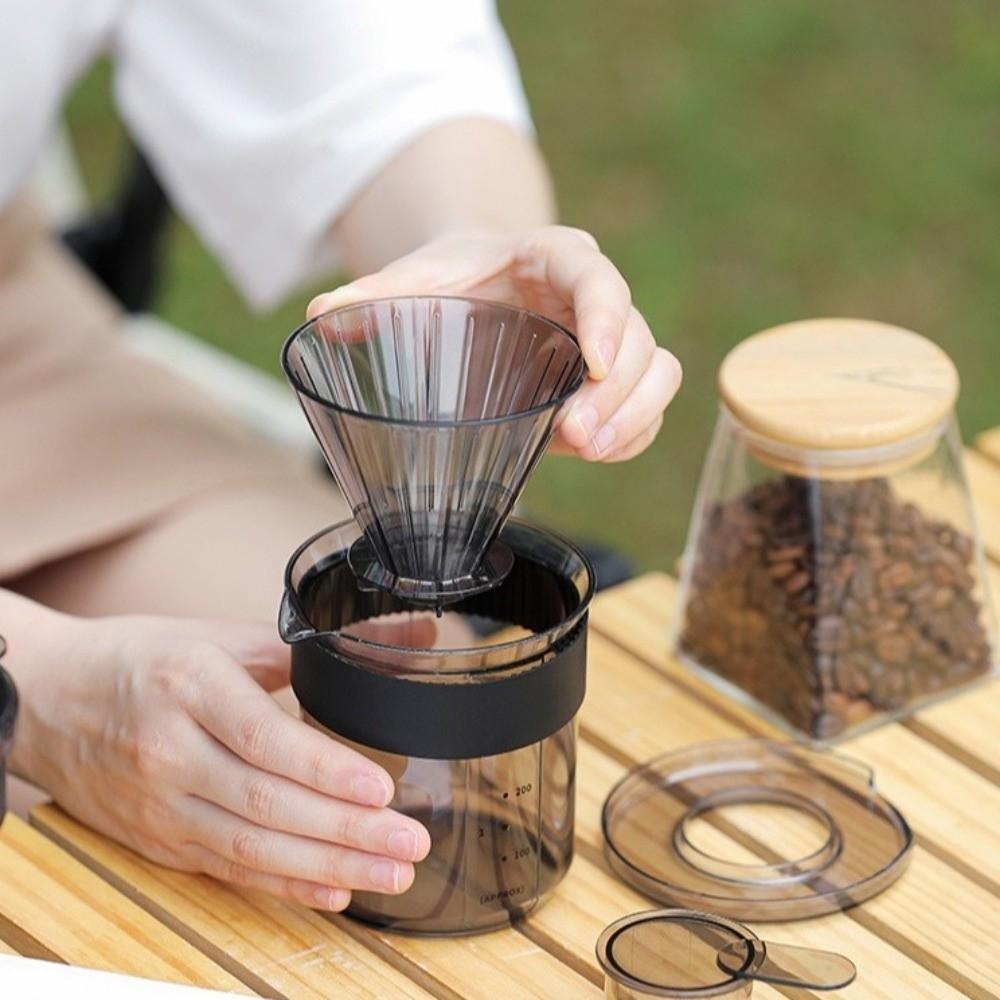 Кофеварка 3в1 с капельницей, многоразовый кофейник, кофейная посуда, ручная кофеварка, дорожная