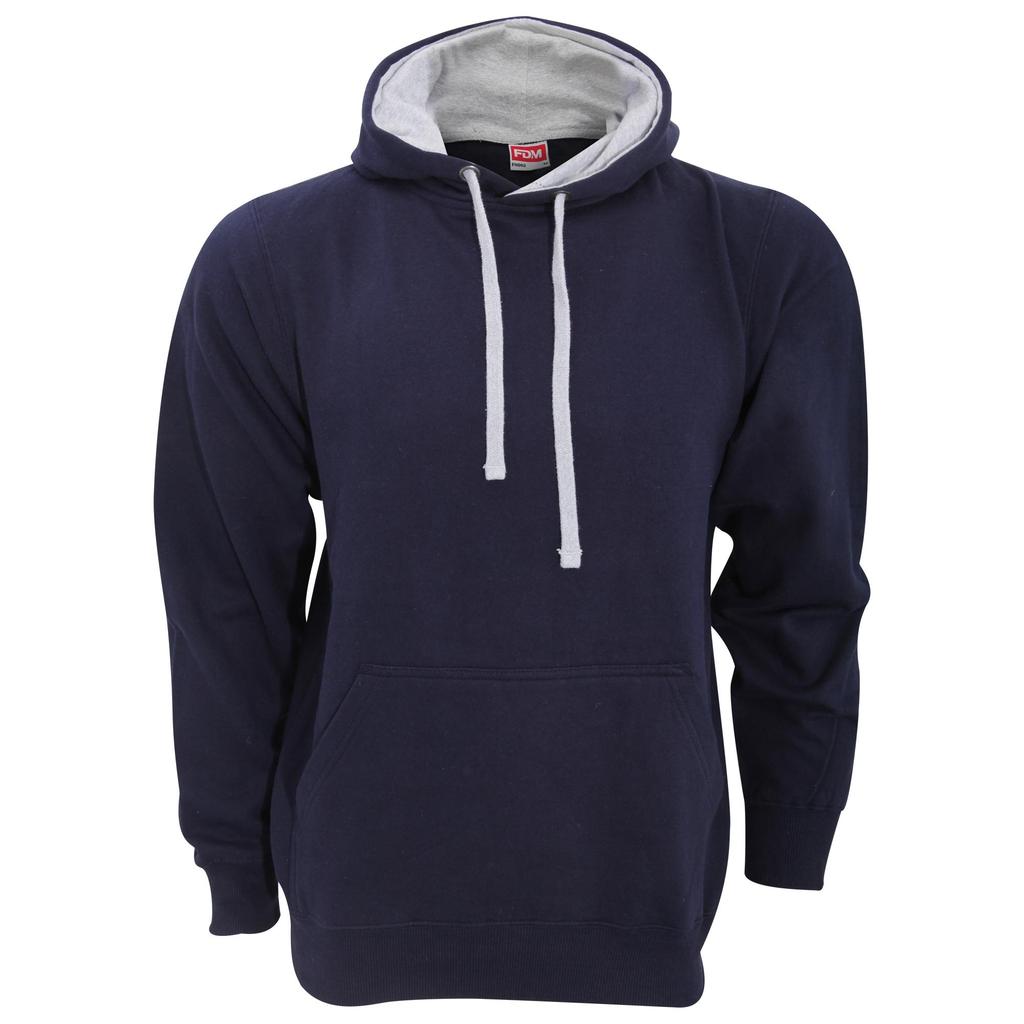FDM Unisex Contrast Hooded Sweatshirt / Hoodie (300 GSM)