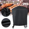 Black Anti Dust Gas Rain Barbecue Outdoor Grill Protector BBQ Accessories Protective BBQ Cover