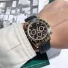 Мужские многофункциональные автоматические механические часы Laojia Ice Blue Daytona