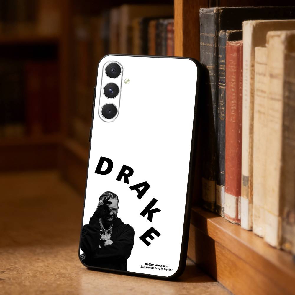 Чехол для телефона с изображением рэпера D-Drake для Samsung S26, S25, S24, S23, S22, S21, Plus, Fe, Lite, Другие Черный Чехол