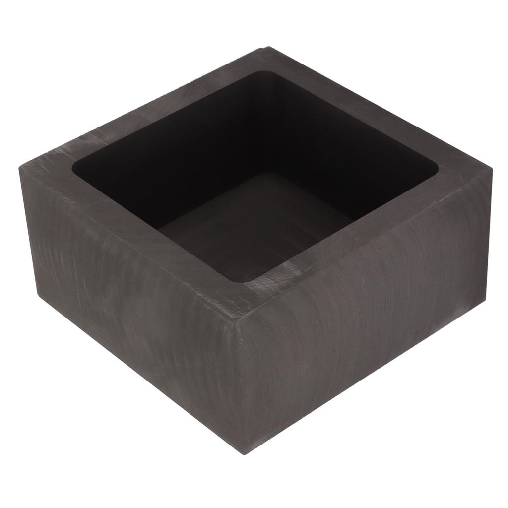 Ingot Mold Fused Gold 141.1 Oz High Purity Corrosion Resistant External 100*100*50MM Inner