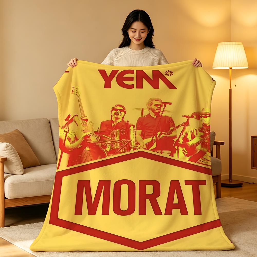 Музыкальная плед M-Morat с высоким ворсом, короткий, мягкий, приятный для кожи, для дивана, для сна, в комнате с кондиционером