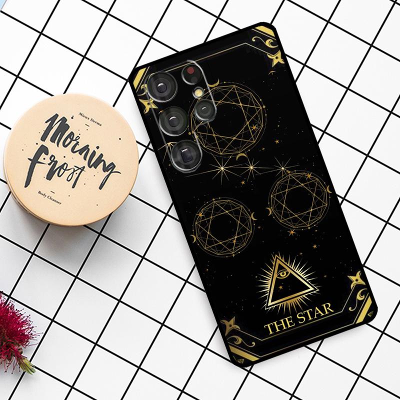 Чехол-кошелек со знаком зодиака и картами Таро для Samsung Galaxy S23 S10 S9 S8 Note 10 Plus Note 20 S22 Ultra S20 FE S21 FE