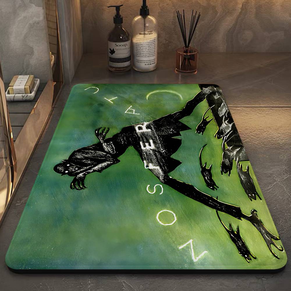 Horror Movie N-Nosferatu Hallway Carpet Washable Non-Slip Living Room Sofa Chairs Area Mat Kitchen Doormat Area Rug
