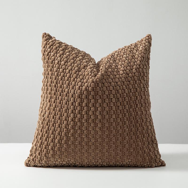 double-sided design Throw pillows cover Soft Boho style Square pillowcases Farm Neutral Nordic Home Decor Striped Corduroy 1PC