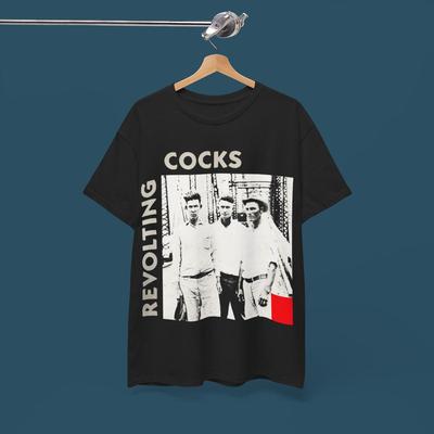 Revolting Cocks Band T-Shirt - Industrial Rock Tee - Lard NIN Front 242 Lords of Acid Skinny Puppy Fans