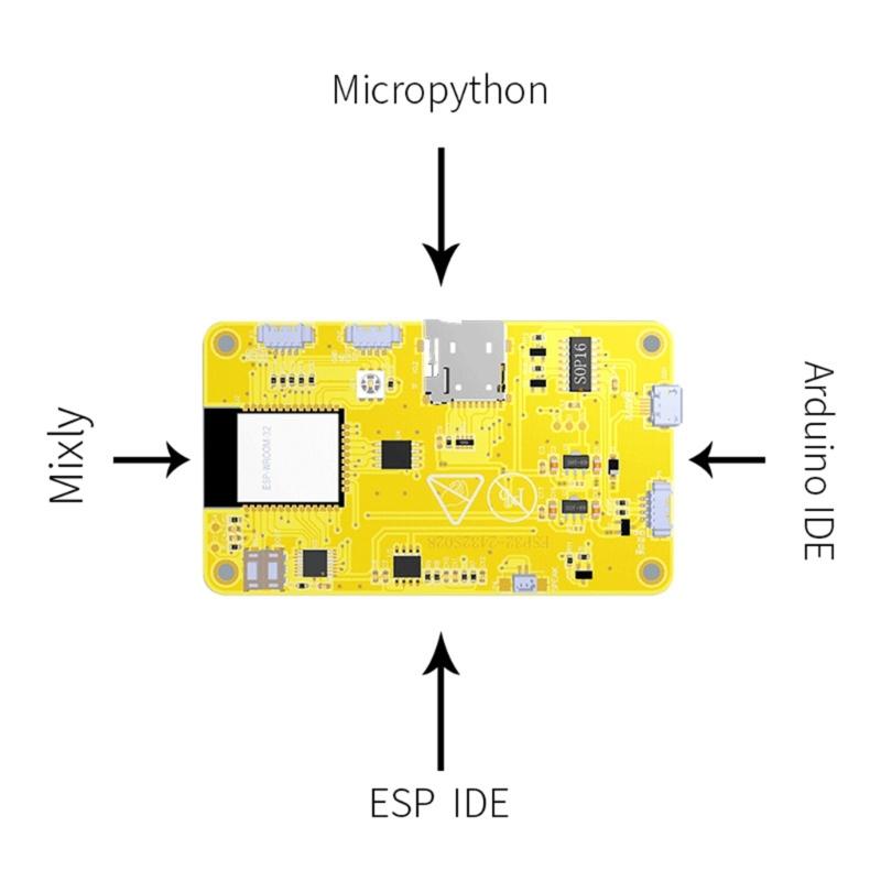 2,8-дюймовый модуль дисплея ESP32 Резистивные сенсорные экраны ESP32-2432S028 240x320 LCD TFT LCD модуль Для домашних проектов