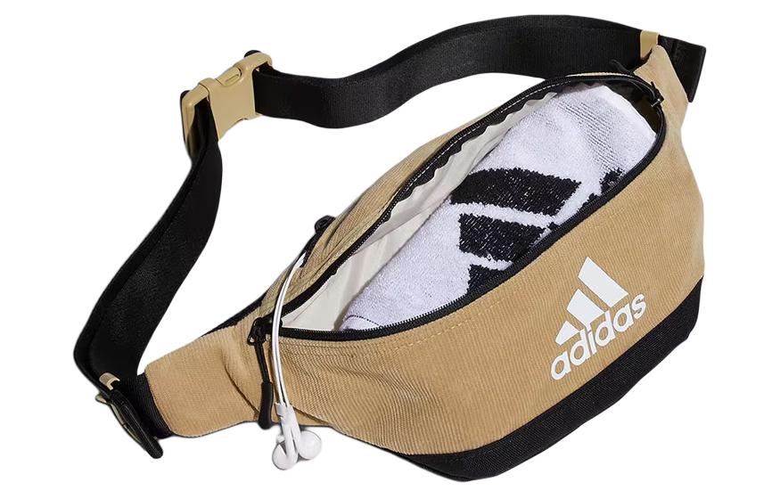 adidas Полиэстер Поясная сумка Обычная Унисекс Светло-хаки H51155