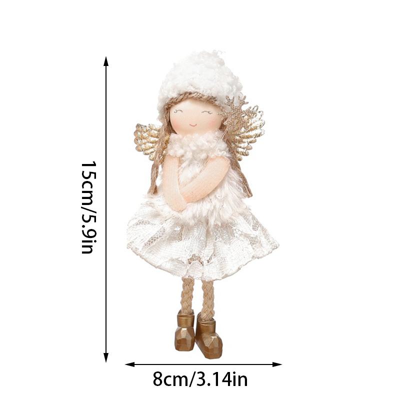 Рождественский ангел кукла кулон рождественские украшения елочные подвесные украшения для Навидада новогодний домашний декор рождественские подарки