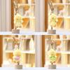 Funny Annoying Duck Keychain Cute Cartoon Girl Backpack Hanging Plush Dolls