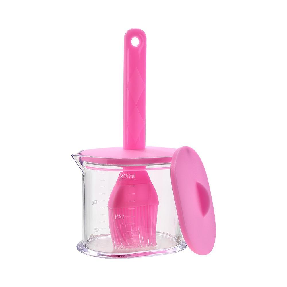 Non-Slip Handle Sauce Application Brush Heat Resistant Oil Brush  Pastry Making