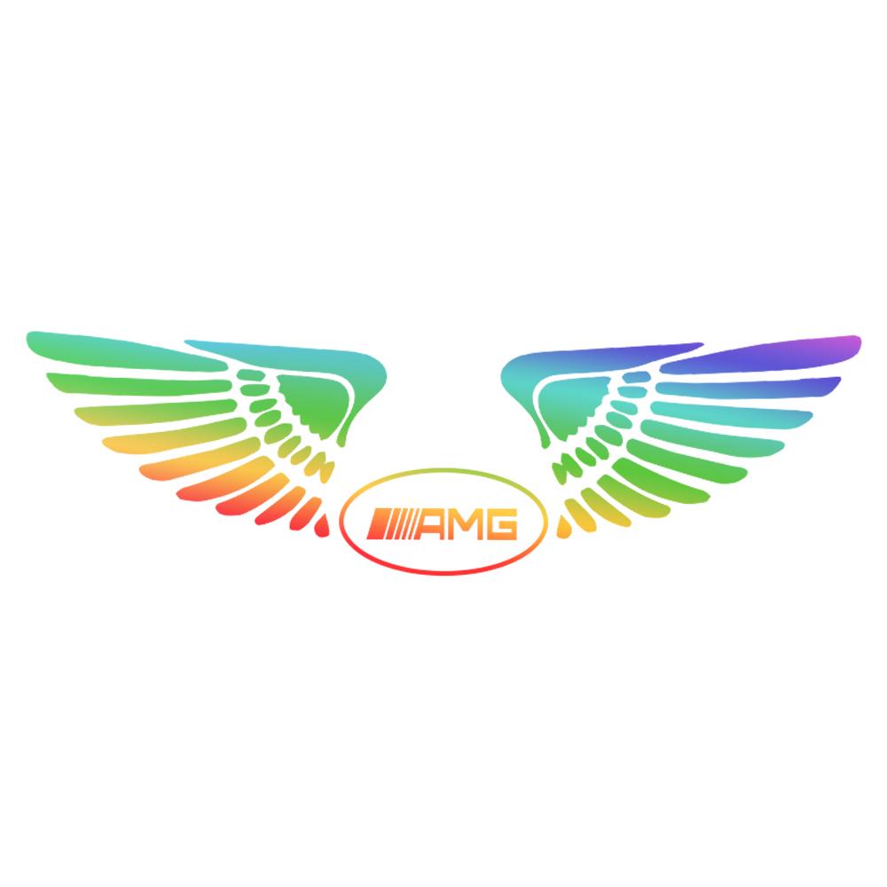 Reflective Laser Car Door Windshield Fender Decorative Sticker For Mercedes Benz AMG W203 W206 W220 W205 W211 W212 W201 W210