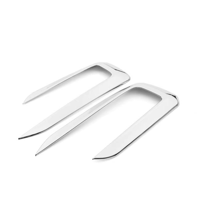 For Volvo XC40 front fog light decorative frame exterior decorative bright strip decorative accessories car stickers