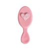 Cute Pink Love Folding Massage Comb Head Massage Air Cushion Comb Anti-Static Portable Travel Girl Hair Combs With Mirror