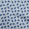 Cotton Poplin Blue Fabric Bird Ladybird  Sewing Fabric By The Yard Printed Diy Clothing Sewing Supplies 42 Inch