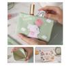 PU Lipstick Makeup Bag Cartoon Data Cable Storage Bag Multifunctional Mini Coin Purse  Travel