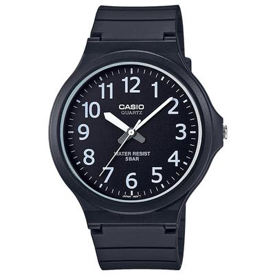 Мужские часы, Casio Collection MW-240-1BJH, черные повседневные часы