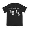 Ретро-стиль 90-х Рубашка THE SUNDAYS С коротким рукавом Черная Унисекс S-5XL Унисекс Футболка