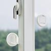 6pcs No Drilling Window Safety Locks Wear Resistant Sliding Door Stopper Closet