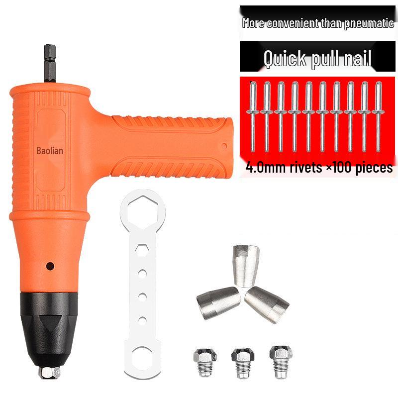 Электрический заклепочный пистолет Головка съемника из алюминиевого сплава