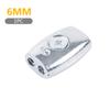 1/5Pcs 2/3/4/6/8Mm Cable Clamp Thread Wire Rope Grip Cable Simplex Clamps