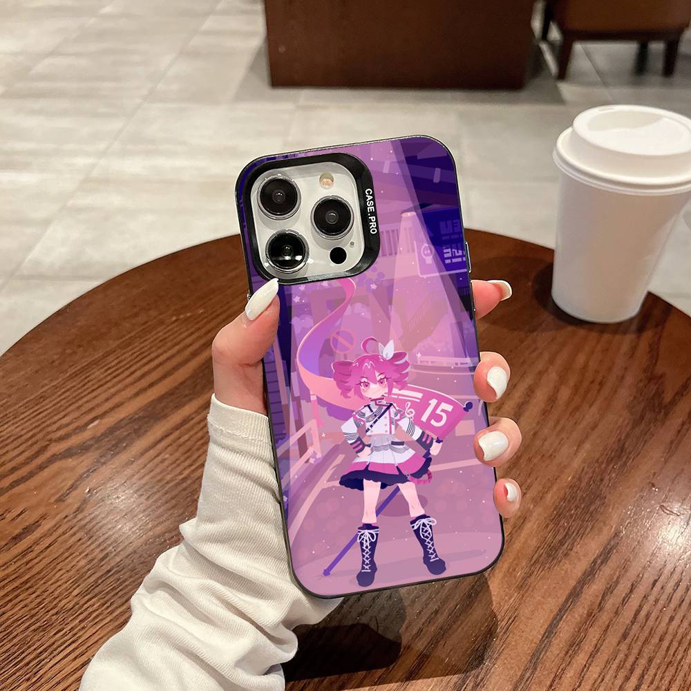 Чехол для телефона Vocaloid Касане Тэто Девушка для IPhone 16 15 14 13 12 11 Pro Max 17 Plus Цветная Обложка
