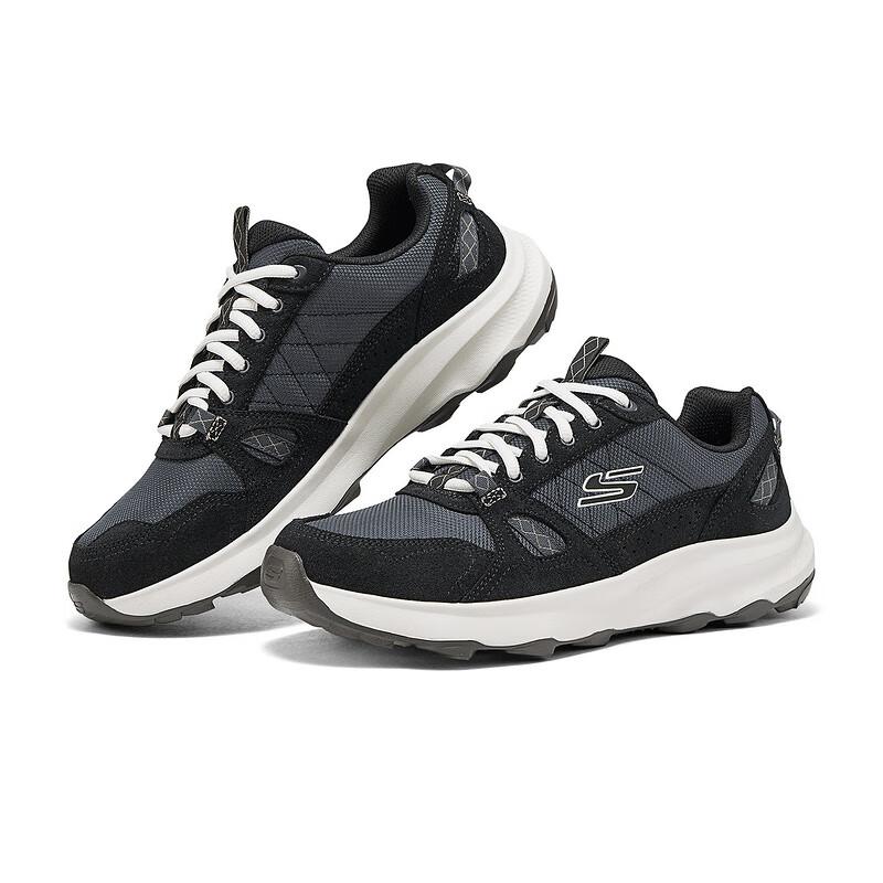 Skechers Ridge Oak Удобные Низкие Уличные Функциональные Ботинки Мужская Обувь Черно-Серый 237785-BKGY