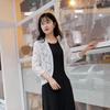 Lace Cardigan Thin Coat Women's Summer Korean Slim Plus Size Seven Quarter Sleeve Shawl Top Versatile Sun Protection Shirt