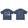 Coldplay Moon Music Print T-Shirt True Love Tee Short Sleeve Casual Loose Fit Round Neck Top