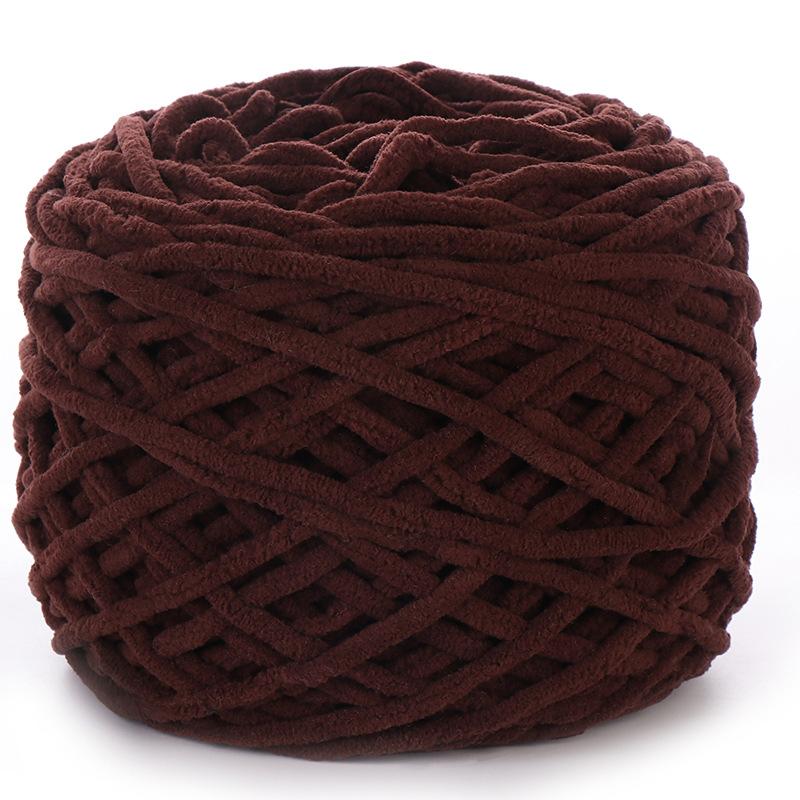 Рукоделие Вязание крючком Пряжа Однорядная нить Крючок Нитка для обуви Толстая линия Домашние тапочки Шарф Подушка Монохромный однотонный цветной клубок ниток