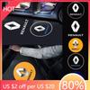 For Renault 2026 New Hub Caps 2Pcs LED Car Door Logo Laser Light Emblem Project Ghost Shadow Welcome Lamp For Renault 3 Koleos M