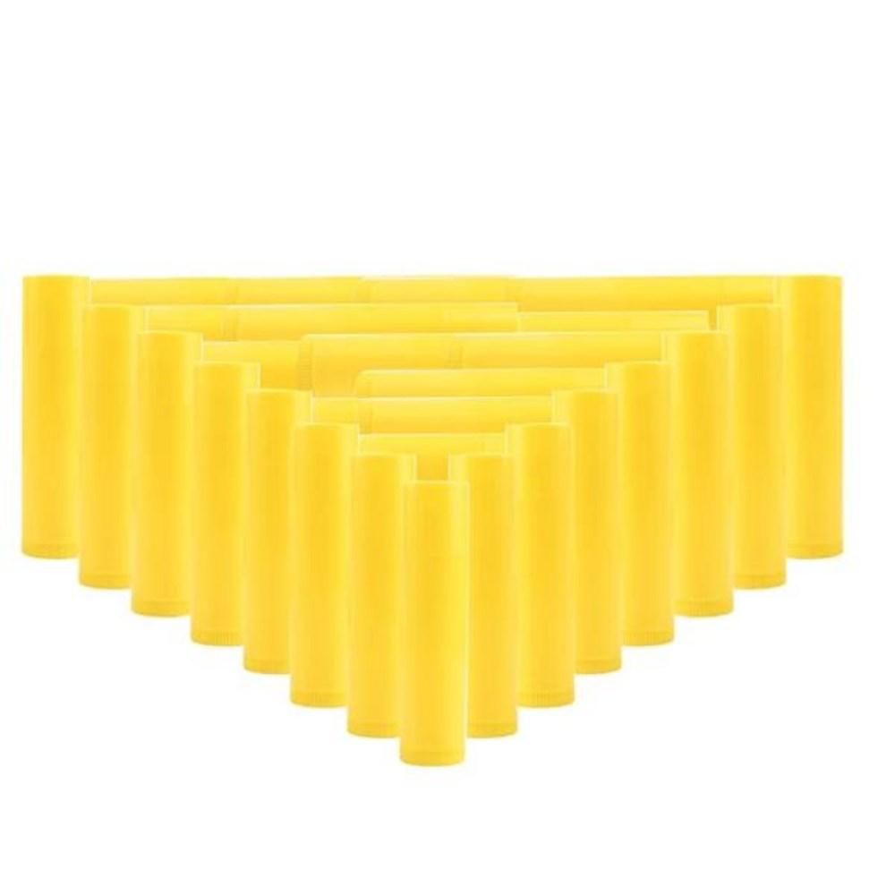 Изготовление бальзама для губ Пустые тюбики для блеска для губ 5 мл 5 г 6 цветов Косметические контейнеры Помада Бальзам Дорожные флаконы Инструменты для макияжа DIY 100 шт.