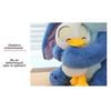 Stitch Plus Plush Toy 30x28cm Blue Duck Shape Hypoallergenic Kids Stuffed Animal Collectible Mascot